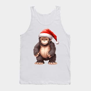 Christmas Bigfoot Tank Top